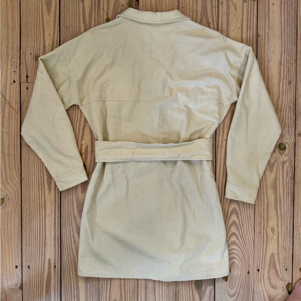 12th Tribe x Salty Blonde Collab Corduroy Jacket-Dress - Picture 4 of 6